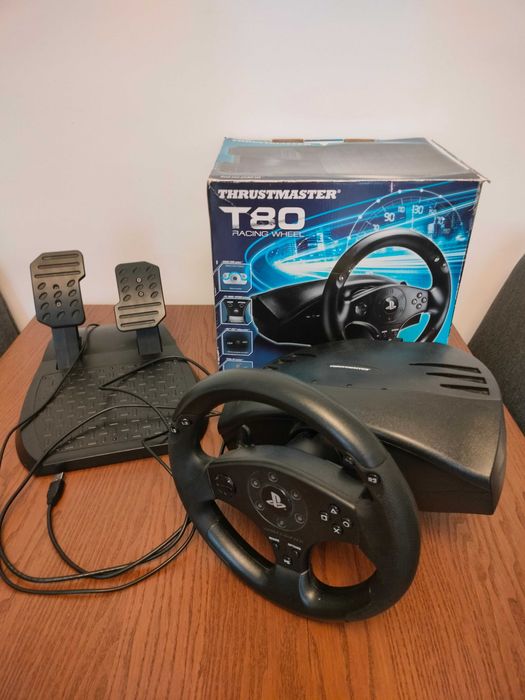Kierownica Thrustmaster T80 Racing Wheel PS3 PS4 + gra WRC 5