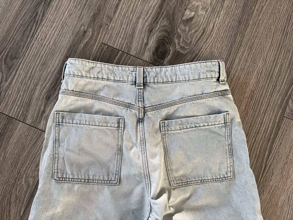 Spodnie jeans H&m cargo bojówki M/L