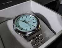 Relógio Timex Waterbury Legacy Tifanny Blue, raro e como novo.