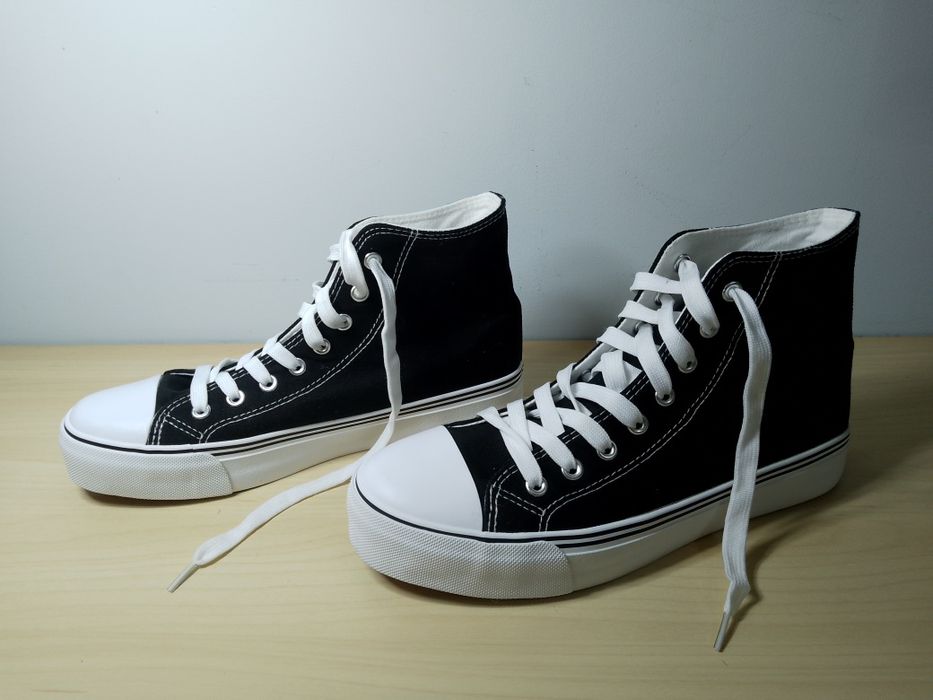 trampki za kostkę jak Converse