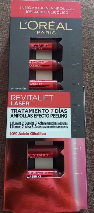 Ampola efeito peeling
