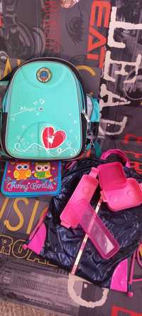 Шкільний рюкзак, пенал, сумка для взуття, ланчбокс