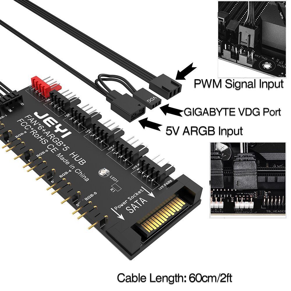 Продам контролер ARGB+PWM JEYI