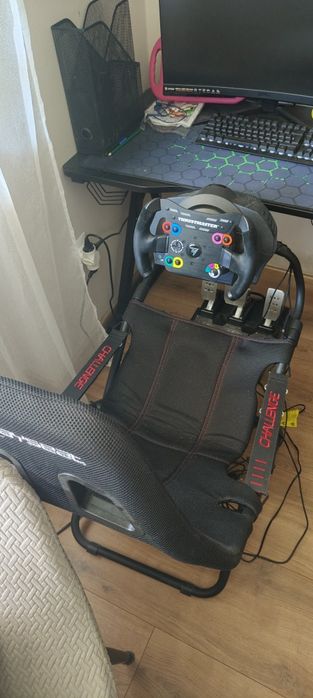 Thrustmaster TX Leather Edition + Pedały TLCM + Playseat Challange.