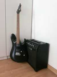 Gitara elektryczna Cort X2 X-2 czarna BLACK