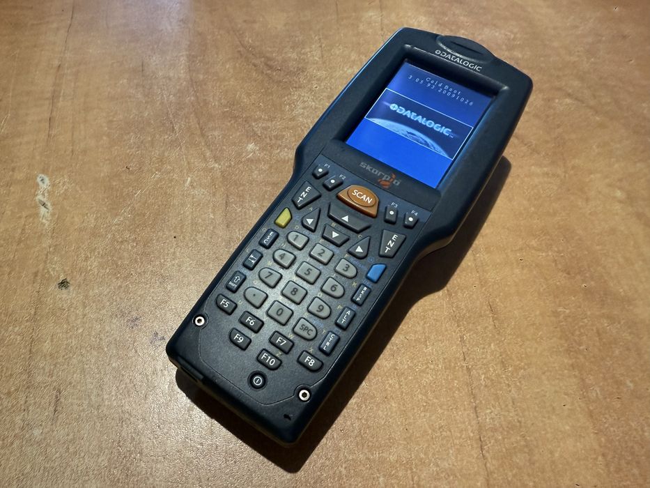 Kolektor inwentaryzator Datalogic Skorpio 000-902 czytnik kodów