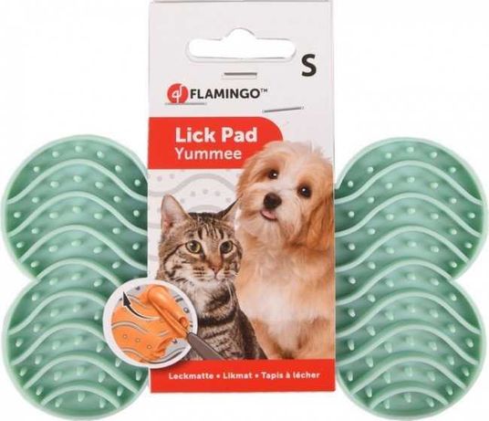 Mata antystresowa Flamingo Lick Pad S dla psa kota