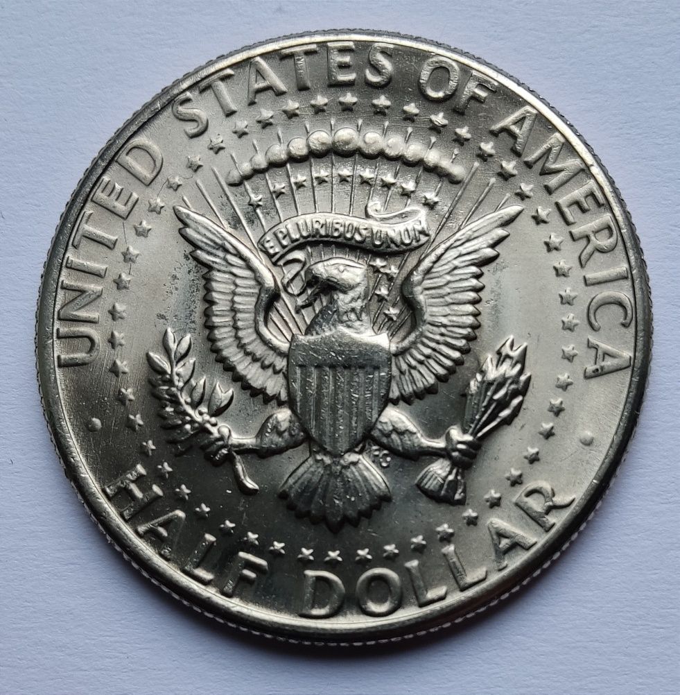 1/2 dolara  half dollar 1973 D