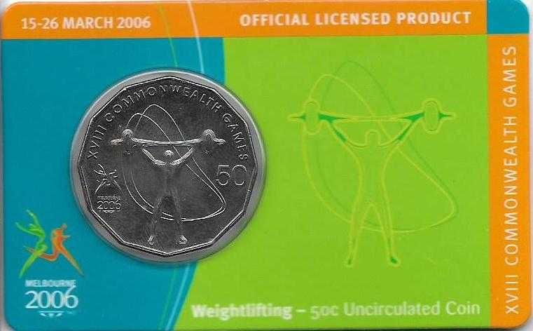 Austrália - - - "Melbourne - XVIII Jogos da Commonwealth" - - - Moedas