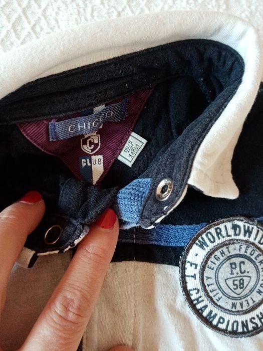 Lote de manga comprida e calças de gangarapaz 5/6 anos, portes incluí