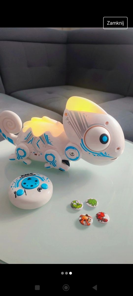 Kameleon Chameleon Robot, zabawka interaktywna