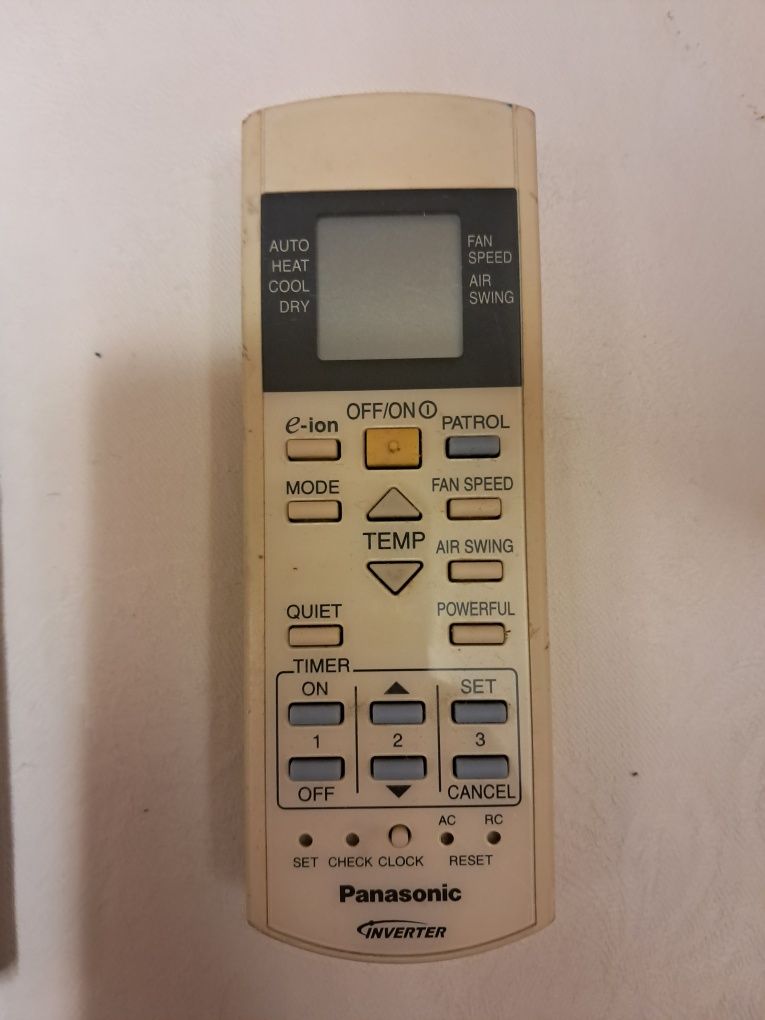 Panasonic Comandos AR condicionado