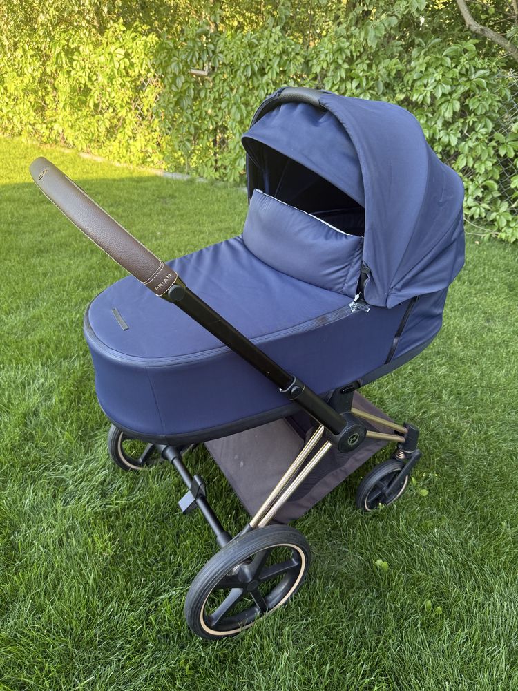 Wózek 3w1 Cybex Priam 2.0 Indigo Blue-Rezerwacja do 10.08