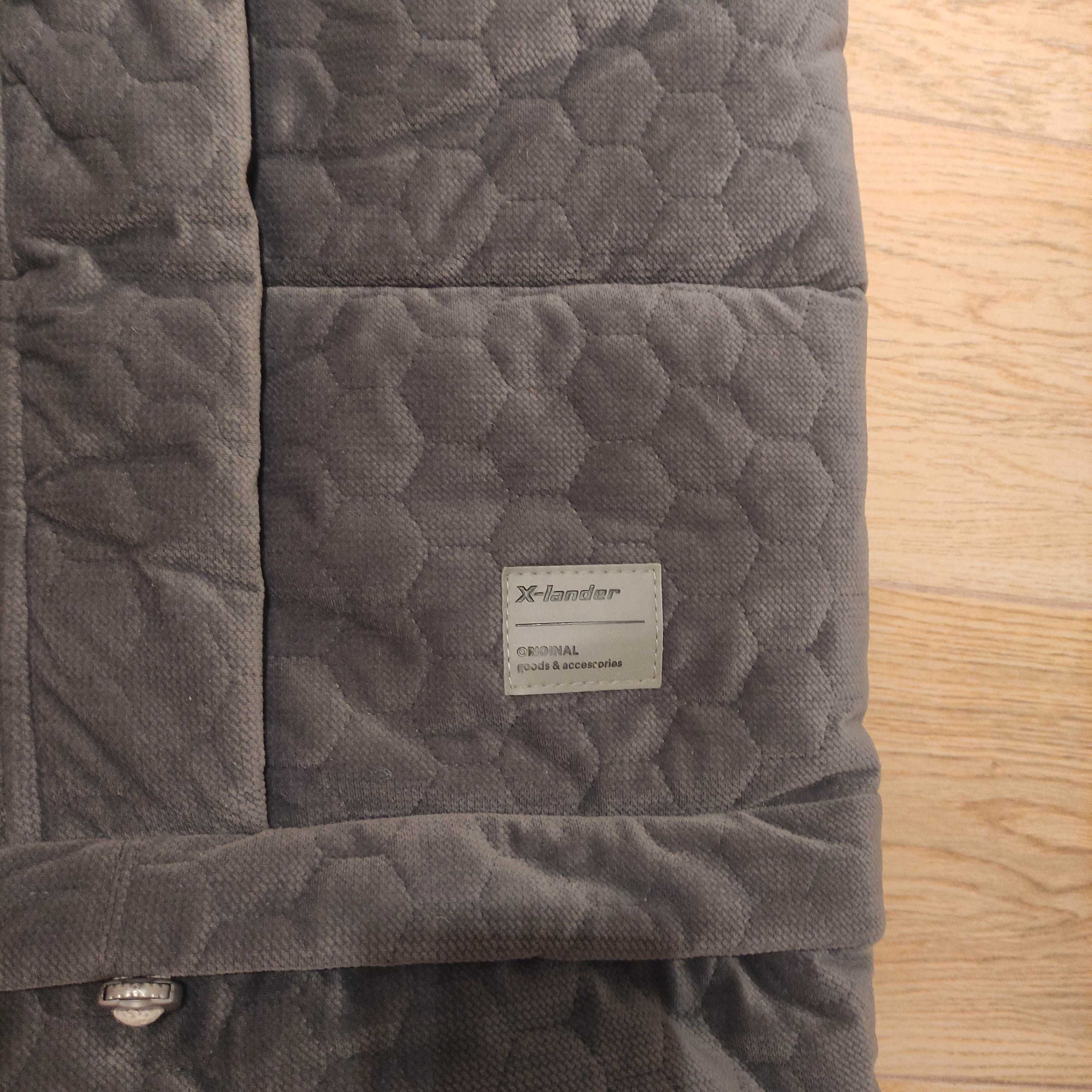 śpiwór do wózka zimowy x-lander X cuddle velvet silver
