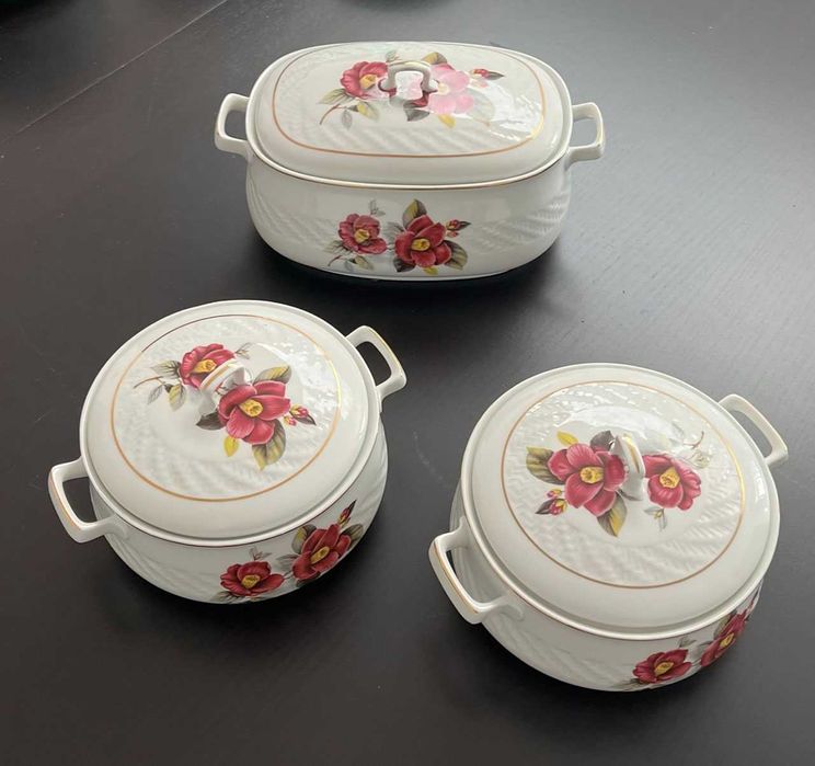 Serviço de jantar SP Coimbra (70 peças) - NOVO / SEM USO