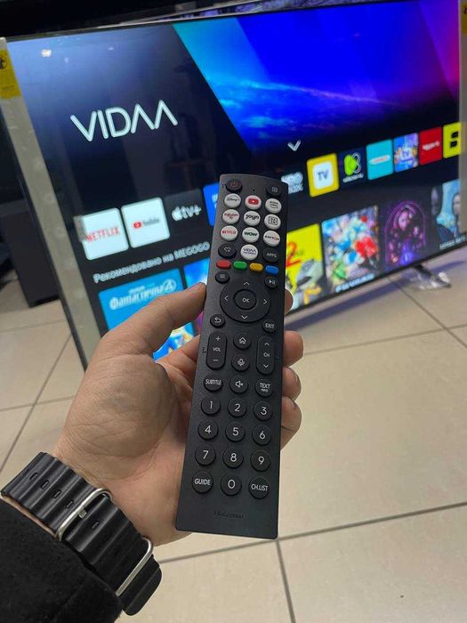 65" 2024 4К UHD Смарт Український HISENSE 65A6N з Німеччини НОВИЙ