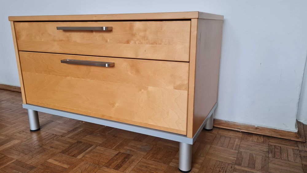 Komoda szafka z Ikea 2 szuflady + nadstawka