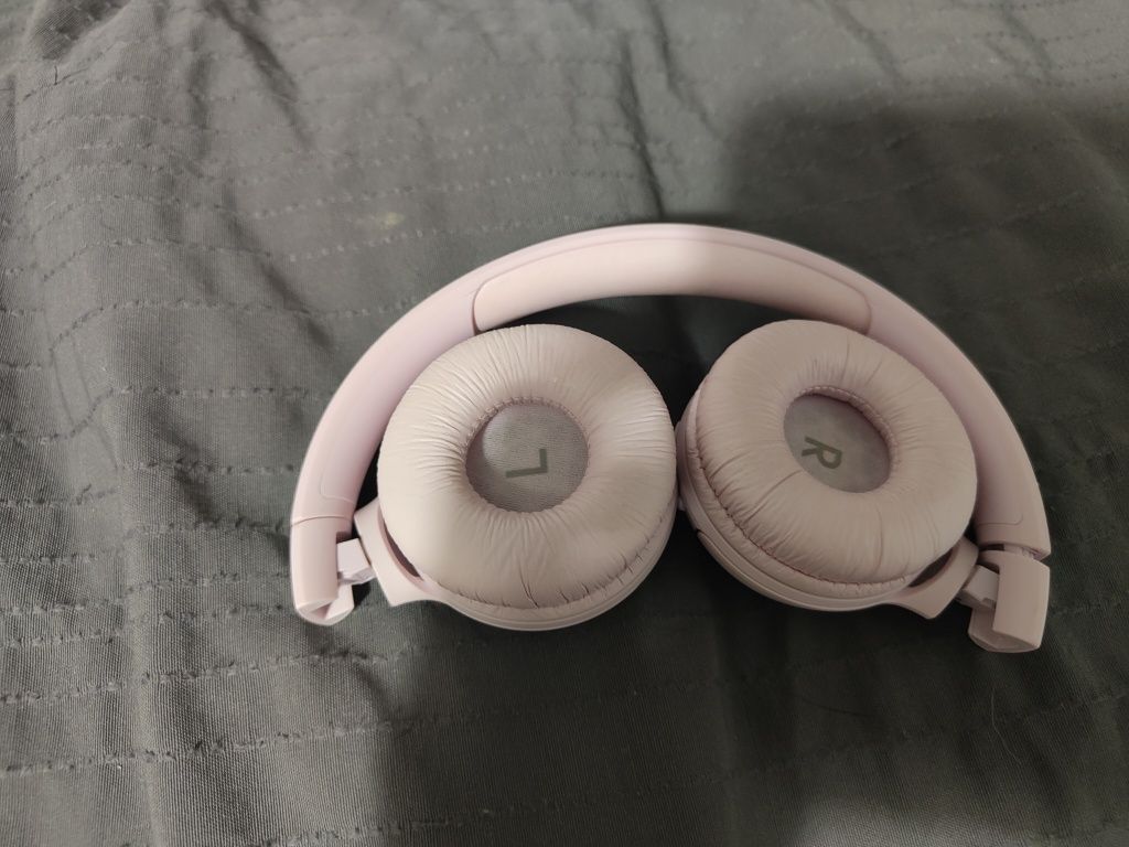 Słuchawki bezprzewodowe JBL Tune 570bt nauszne różowe bluetooth