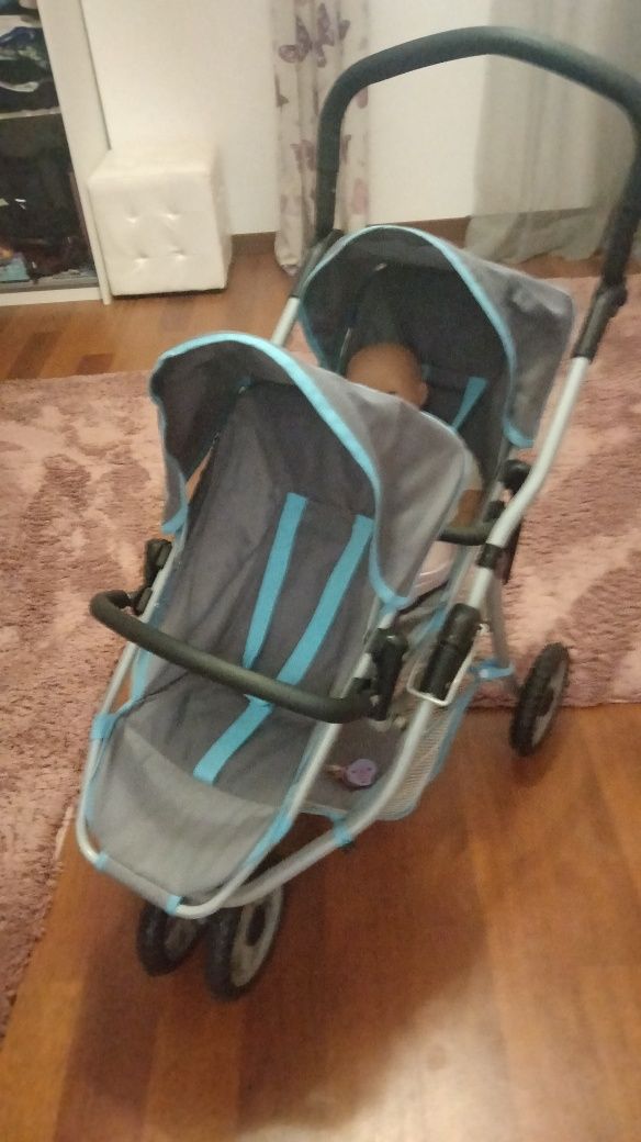 Brincar Carrinho Gêmeos p/ Bebés