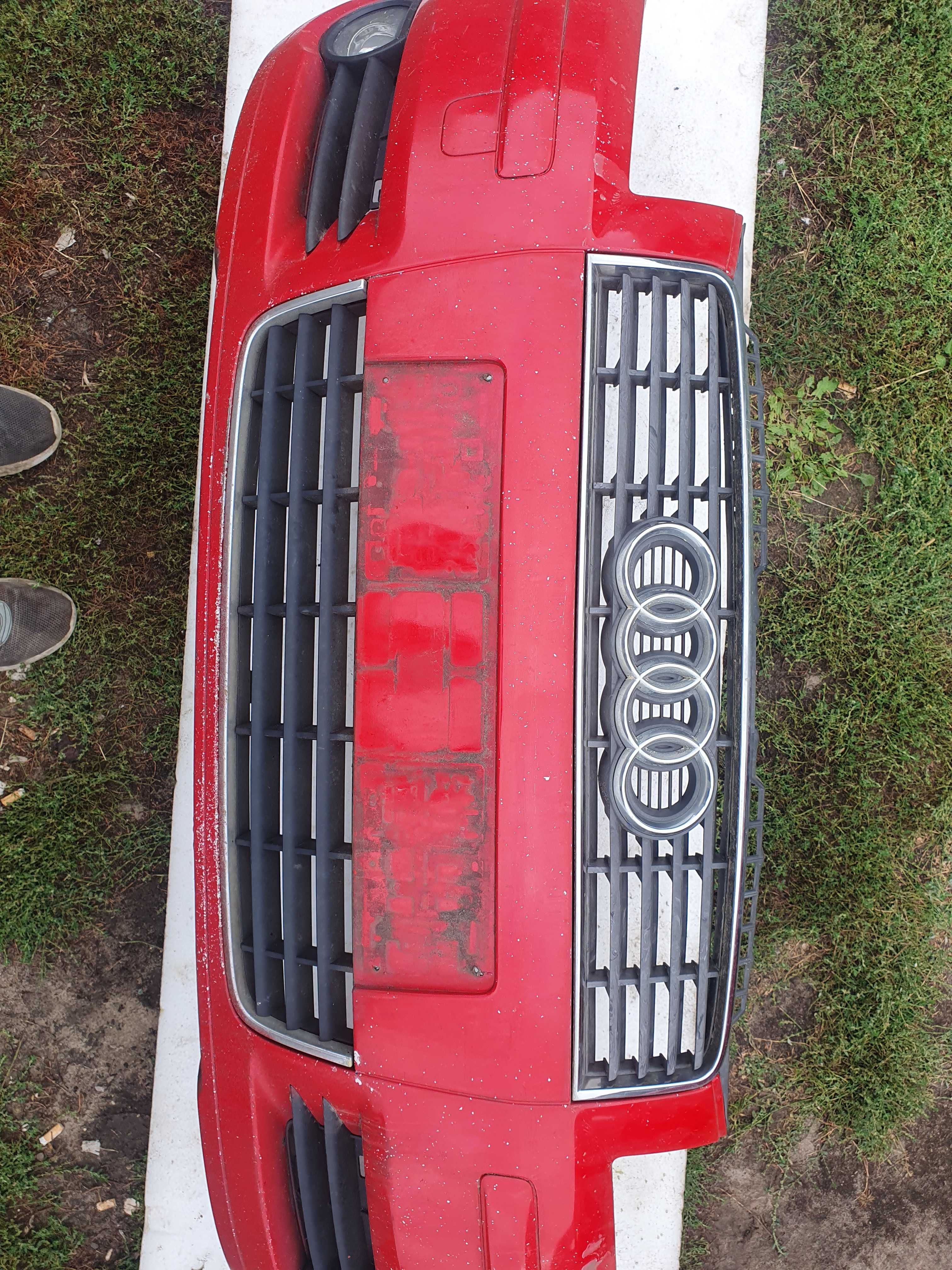 Zderzak grill kratka halogen Audi a3 8p LY3J komplet