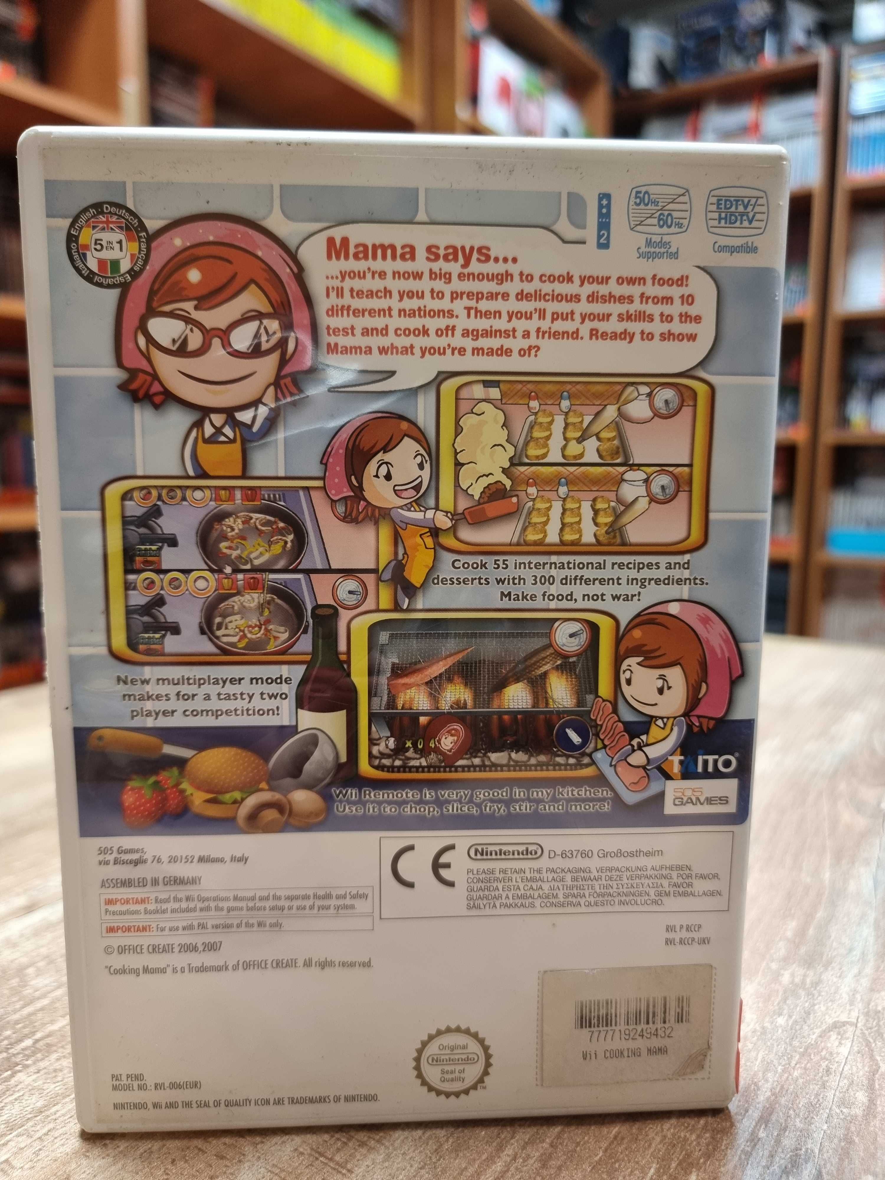 Cooking Mama: Cook Off Wii, Sklep Wysyłka Wymiana