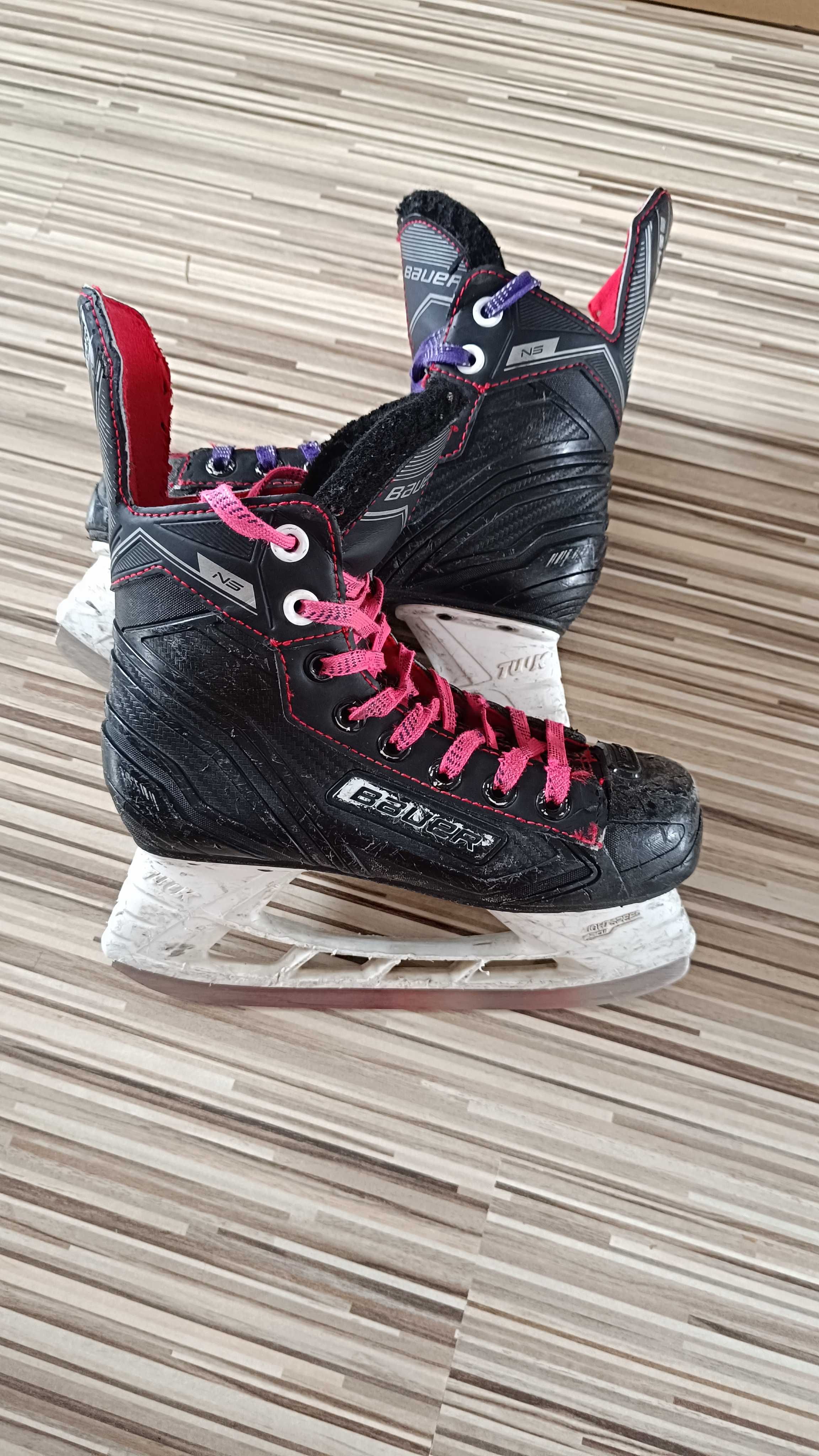 Łyżwy Bauer NS rozmiar 1.0 JR (33.5 EUR)