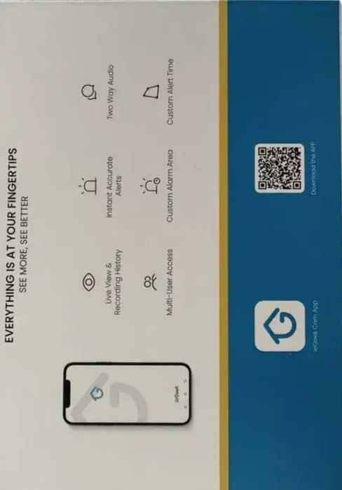 Камера 4G на солнечной панелиieGeek Cellular Battery Camera S11 z sim