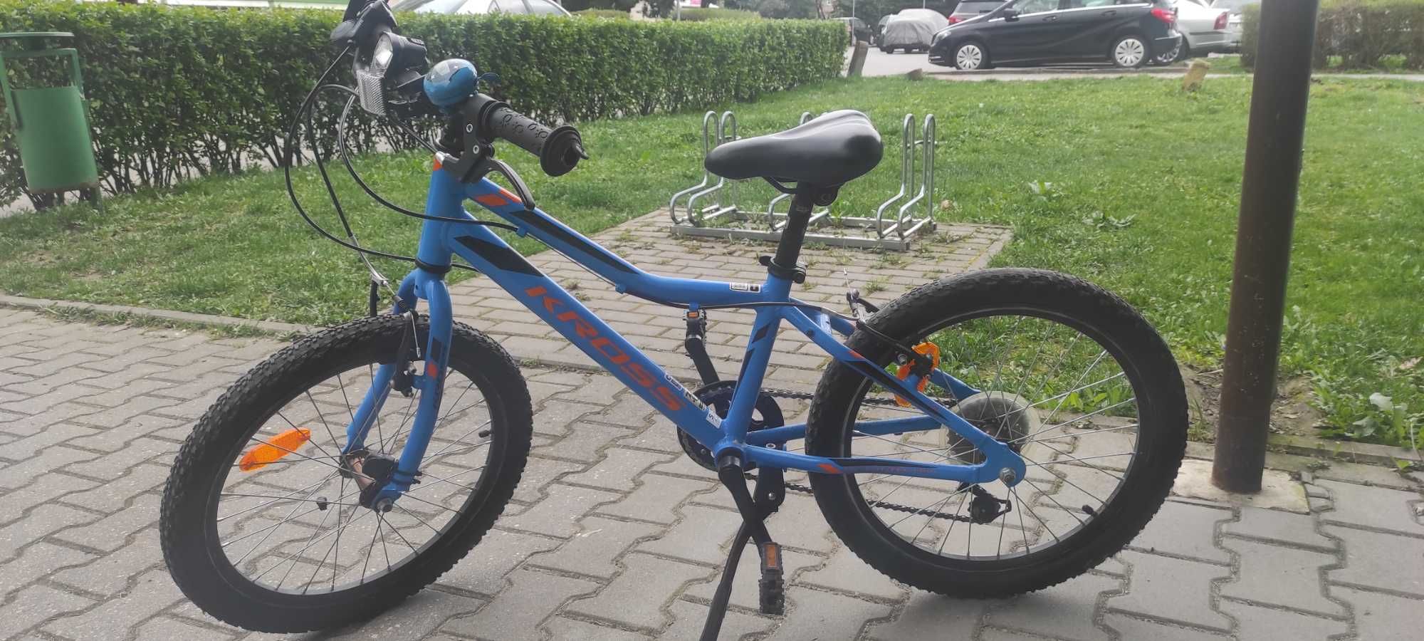 Sprzedam rower Kross 20 cali niebieski