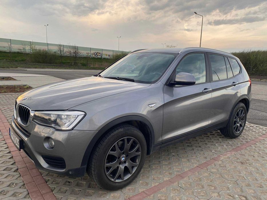 BMW X3 2.0CM 150KM 2014 diesel czarna skóra