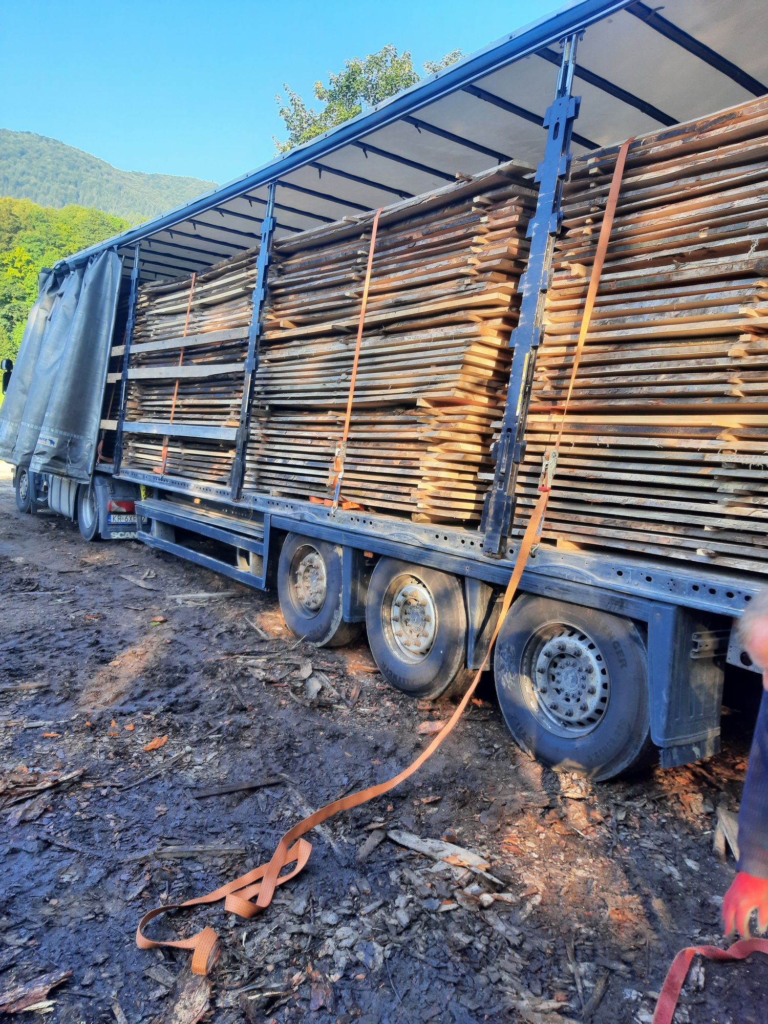 Deski bukowe tarcica buk foszty sezonowane suche