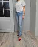 Spodnie jeansy XS