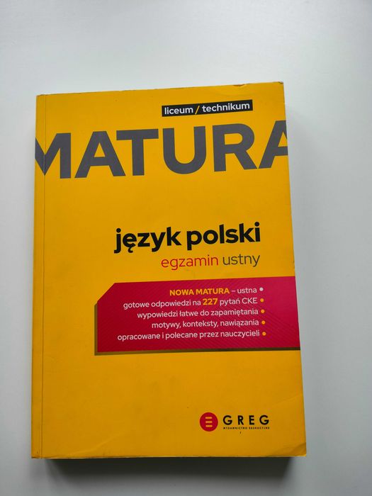 Repetytorium Matura język polski egzamin ustny