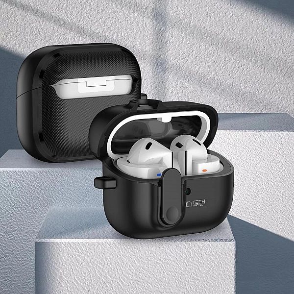 Tech-Protect Slim Hook Samsung Galaxy Buds 3 / 3 Pro Black