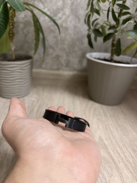 Браслет Hermeѕt | Чорний стильний ремінець | Новий