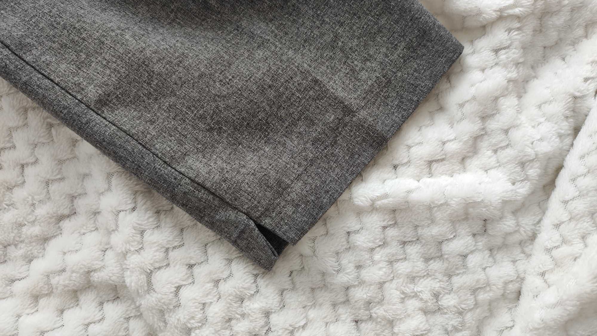 Szare spodnie garniturowe vintage rozm. XS