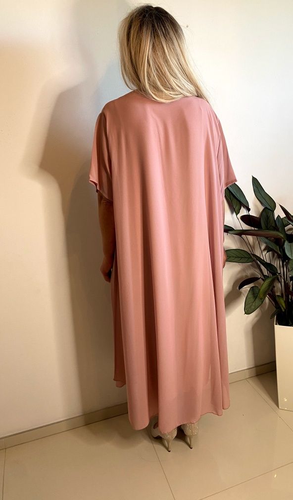 Sukienka plus size 4xl 5xl 6xl wesele chrzciny komunie