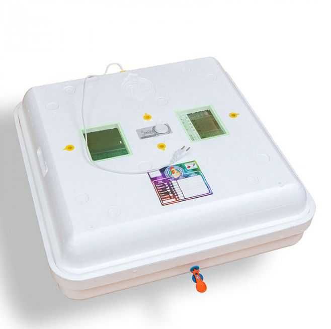 Інкубатор для яєць на 150шт. Рябушка. Аналоговий механічний.