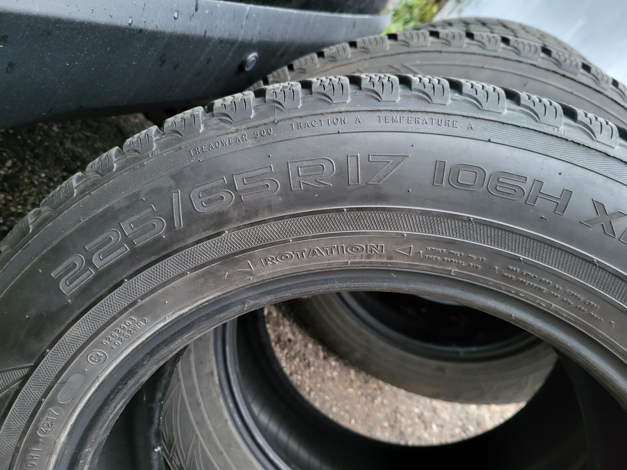 Sprzedam opony zimowe Nokian 225/65/R17