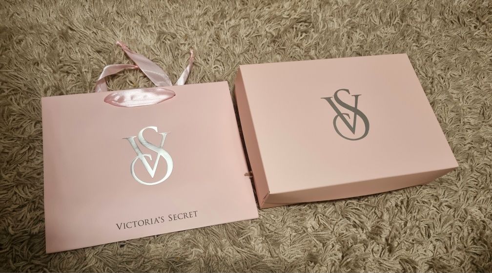 Torebka i pudełko victoria's Secret rozmiar L i M