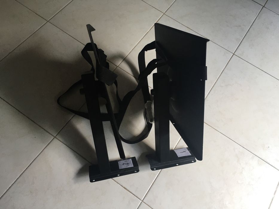 2 suportes TV antigos