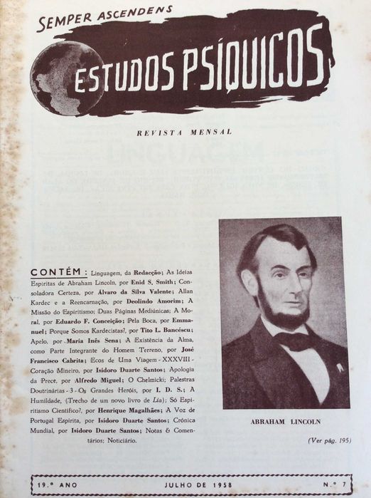 Estudos Psíquicos Mensário de Estudos Psíquicos e Neo-Espiritualismo.