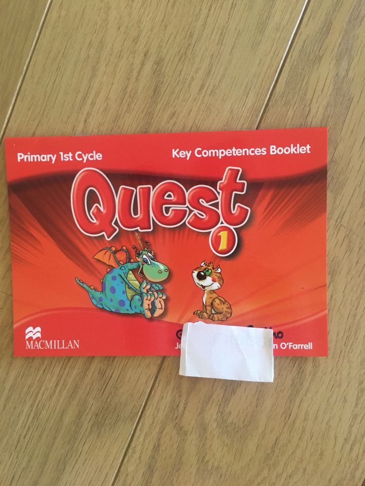 Livros Macmillan - Quest 1 - Primary 1st Cycle