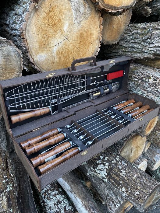 Подарунковий набір шампурів Подарунок чоловіку