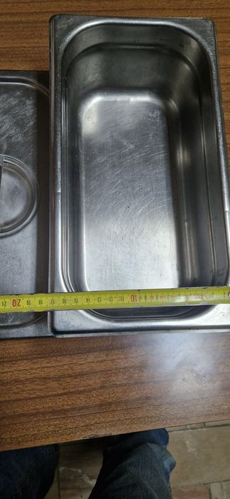 Cuba inox para alimentos