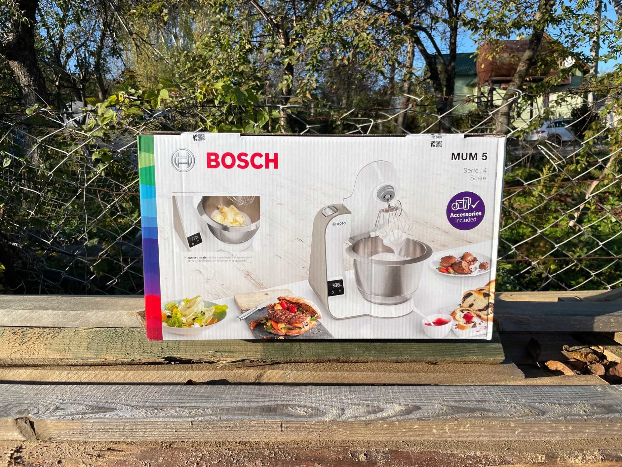 Кухонна машина Bosch MUM5XW20 1000W Нові! Запечатані!