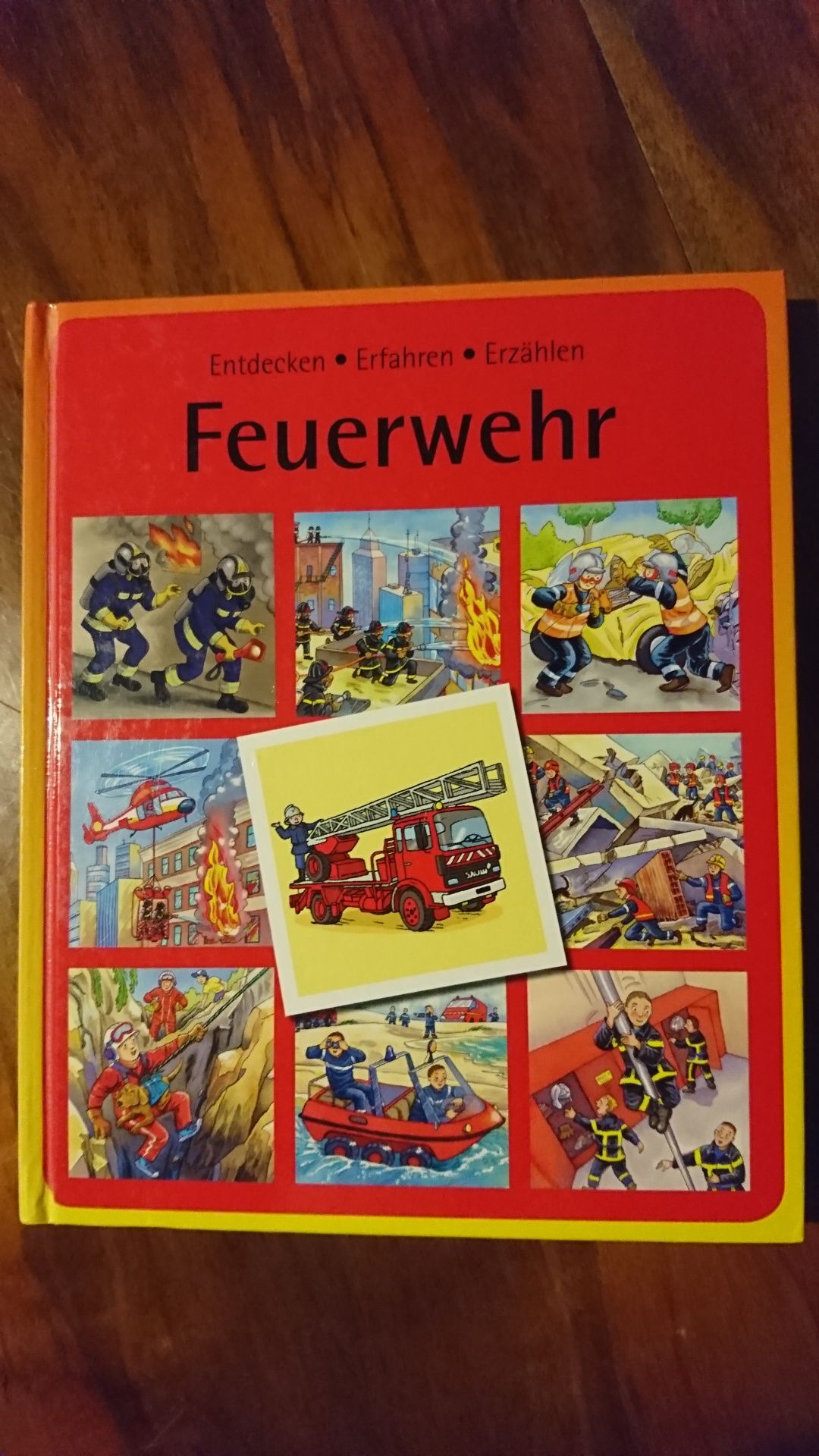 książka dla dzieci Feuerwehr w jęz. niemieckim