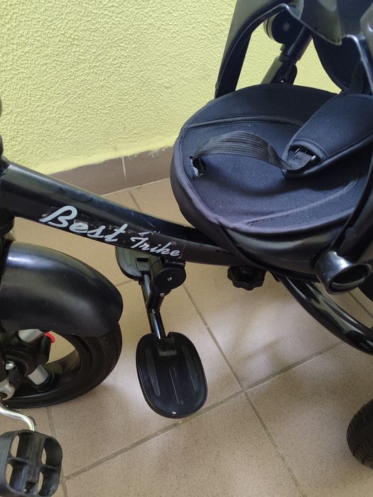 Дитячий трьохколісний велосипед з батьківською ручкою Best Trike