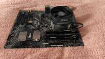 MSI B350 Tomahawk + AMD Ryzen 5 1600 + 2x8 GB DDR4 2400