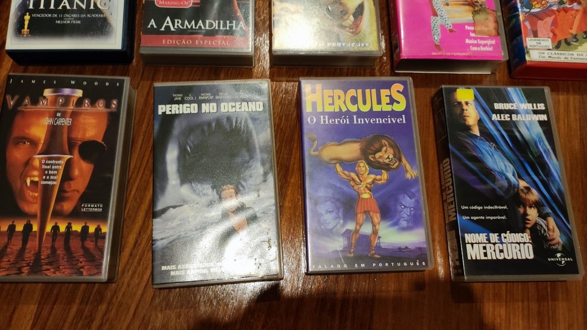 Lote 14 cassetes VHS's