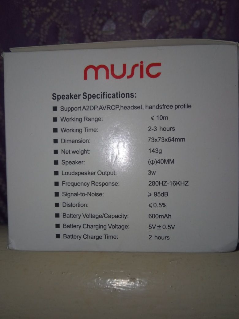 Продам колонки mini speaker